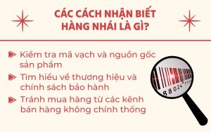 Cách nhận biết hàng nhái là gì